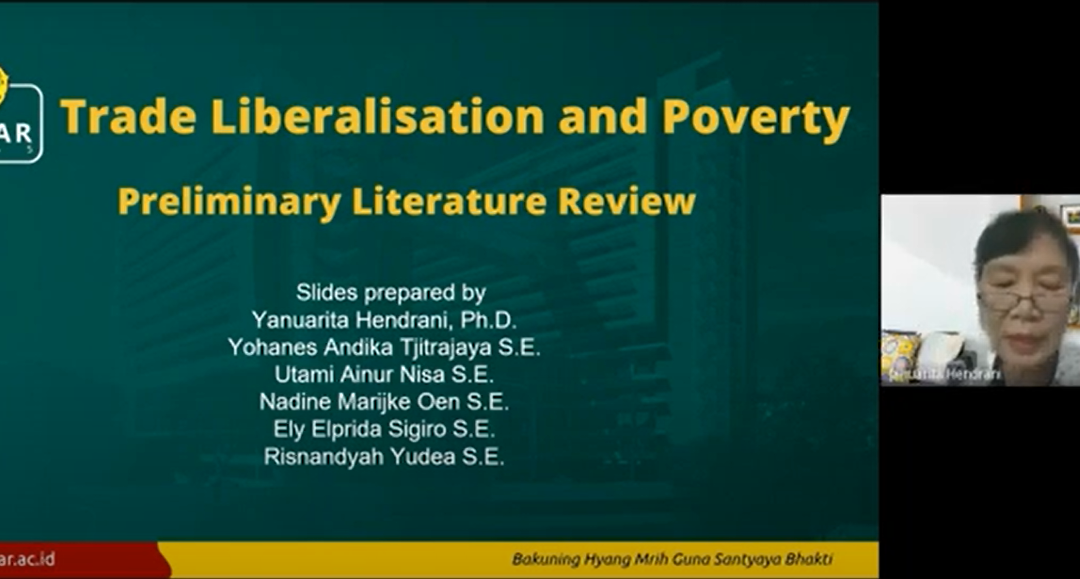 Diskusi Penelitian “Trade liberalisation and poverty: Preliminary Literature Review”