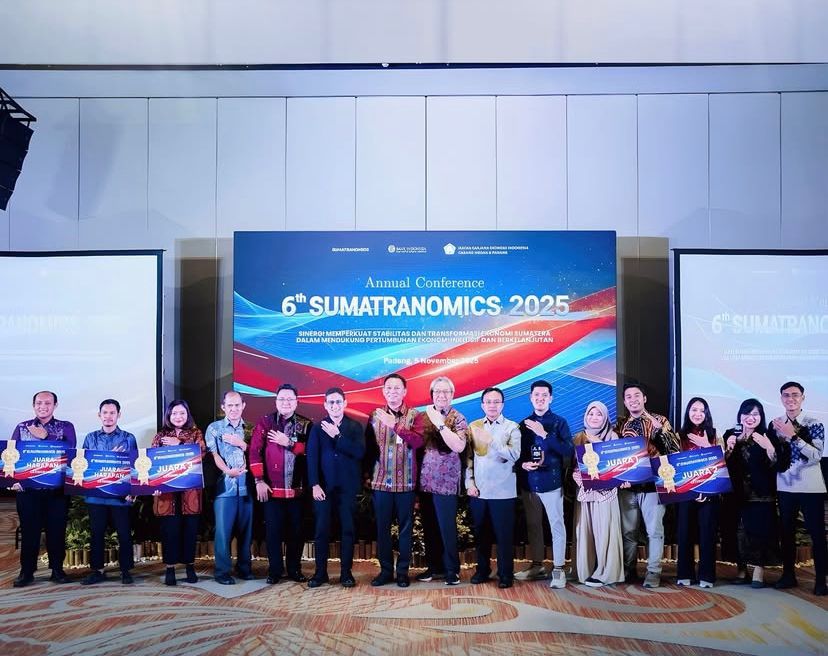 Tim Dosen UNPAR Raih Juara 3 dalam Konferensi Ekonomi Regional Sumatronomics 2025